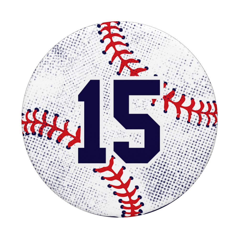 Amazon.com: Baseball Number 15 Player Uniform 15th Birthday Blue
